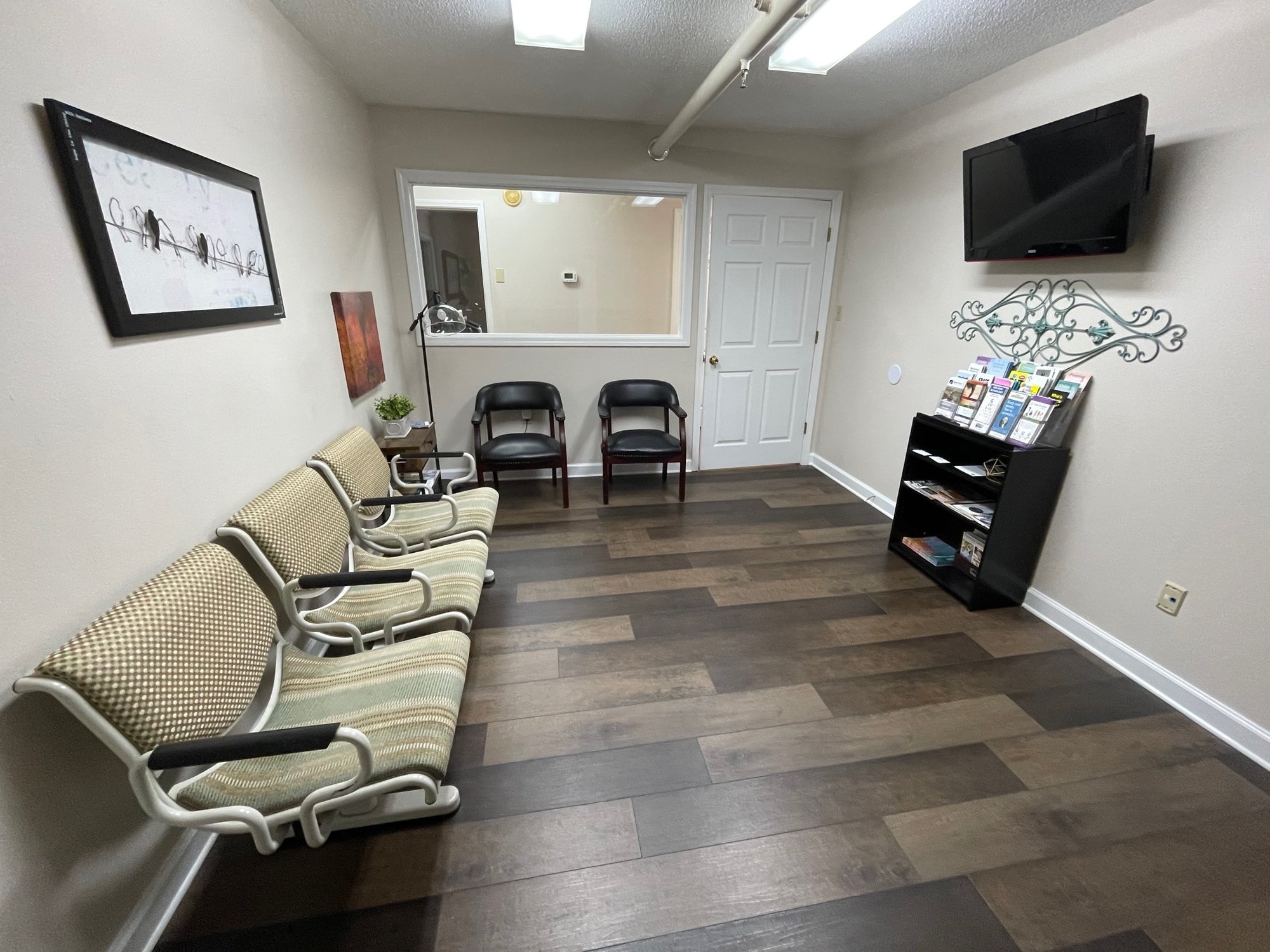 Updated waiting area